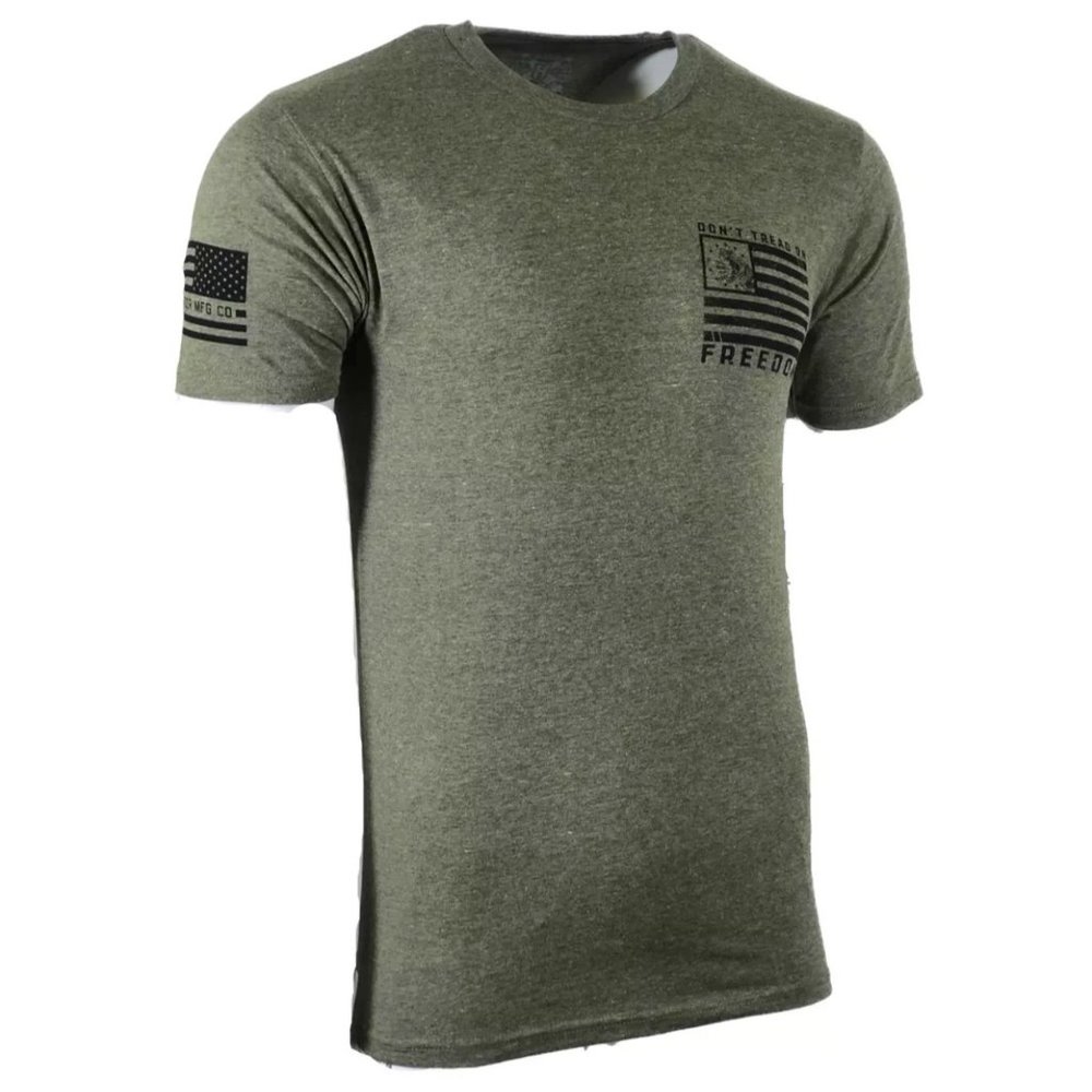 Howitzer Style Men's T-Shirt SNAKE SCREAM Gray Mil - Picture 4 of 10